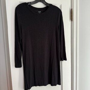 Old Navy Tunic Top | 3/4 Sleeves | Side Slits | Size Small